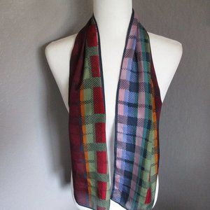 Multi hued 1960s Vera Neumann scarf